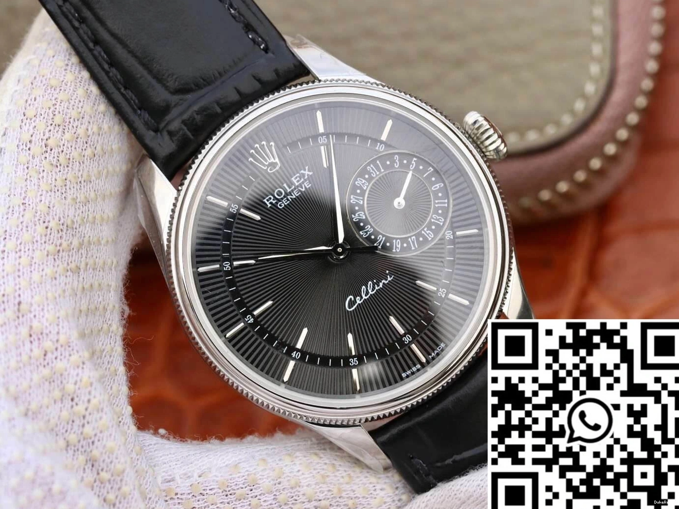 Date Dial MKS Factory 50519 Black Celini Rolex 0209